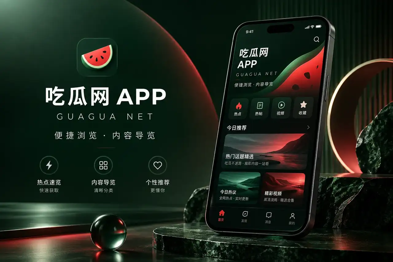 吃瓜网移动阅读示意